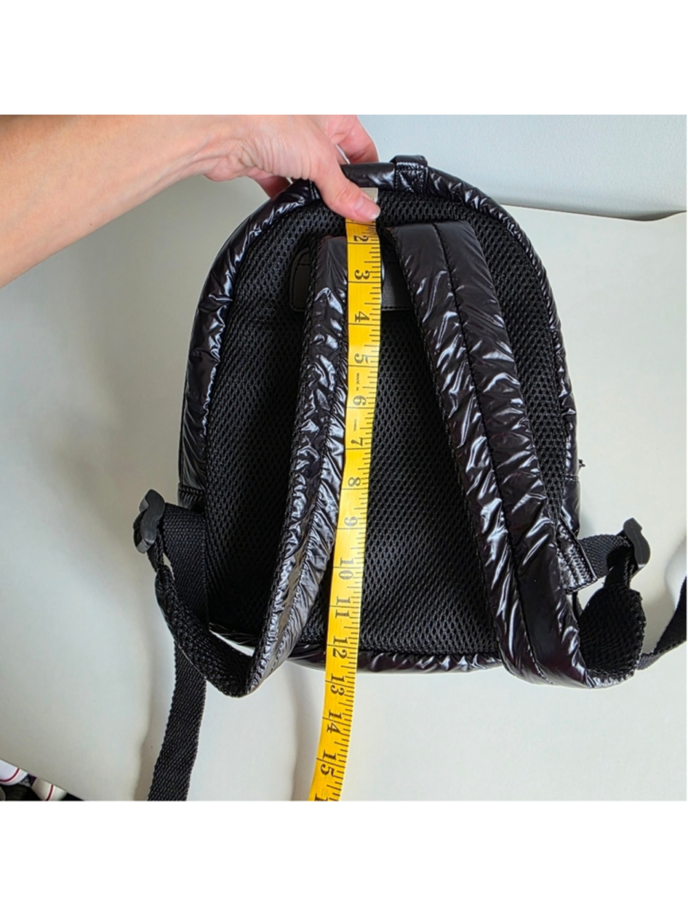 7 A.M Quilted Mini Backpack - Picture 7 of 16